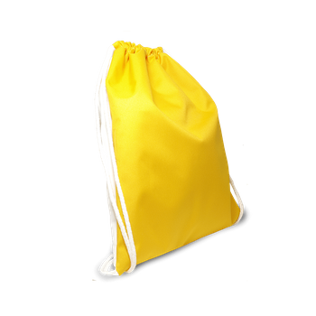 Children's sack backpack - yellow (set of 2).)