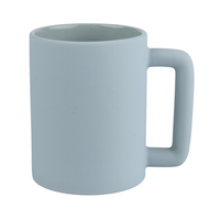 Mug 440 ml Leo matt grey