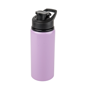 Aluminum bottle 600 ml Active Flip Top - purple set of 5 pcs.