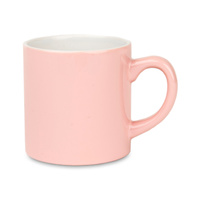 Mug light color mini pink with cardboard box