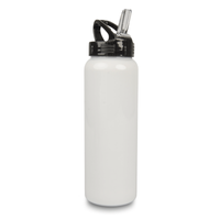 Aluminum bottle 800 ml Sport Water - white