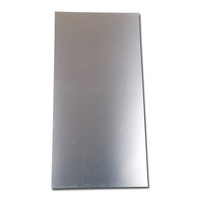 Aluminum plate for printing 30x60cm - silver