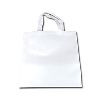 Shopping bag 38x40cm - white set of 10 pcs.