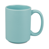 Mug 440 ml matte light color blue