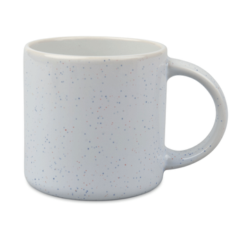 White 330 ml spotted mug
