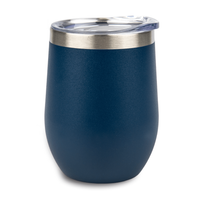 Wine Cup steel mug for engraving - blue