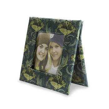 Cardboard frame /canvas texture/ 10x10 cm (pattern 9229)