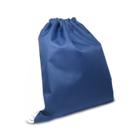 Children's sack backpack - navy blue (set of 2).)