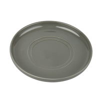 Plate - cup holder Macaroni dark grey
