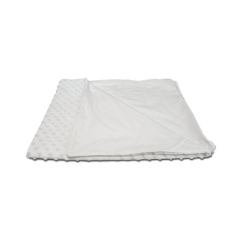 White minky blanket 50/75