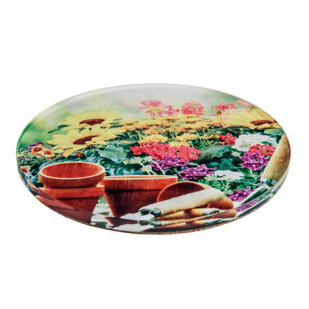 Acrylic coaster circular 4MD / mug diameter 9.5 cm - 10pcs