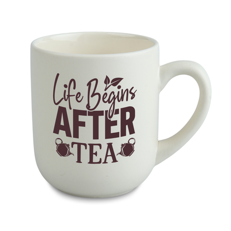 Coffee mug 290 ml matte light color cream carton 36 pcs.