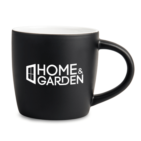 Boston mug for engraving matte black - inner white carton 36 pcs.