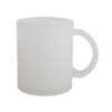 Frosted glass mug 500 ml
