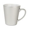 Latte mug small pearl silver