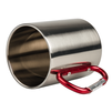 Steel mug 300 ml - red clasp