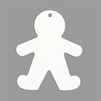 Aluminum ornament decorative Gingerbread Man (4330)