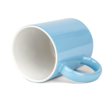 Mug light color blue carton 36 pcs.