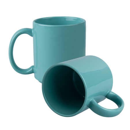 330 ml mug Lento green glossy carton 36 pcs.