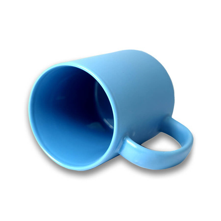 Frosted mug - blue carton 36 pcs.