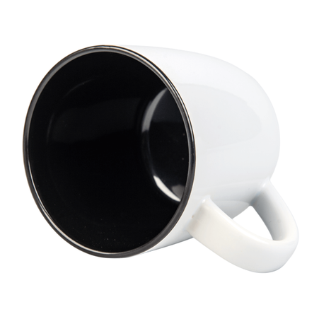 Boston mug for sublimation white - inside black