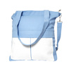 Canvas bag with pockets - blue