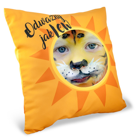 Photo soft cover - pattern Brave Lion