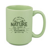 Mug 440 ml matte light color green carton 36 pcs.