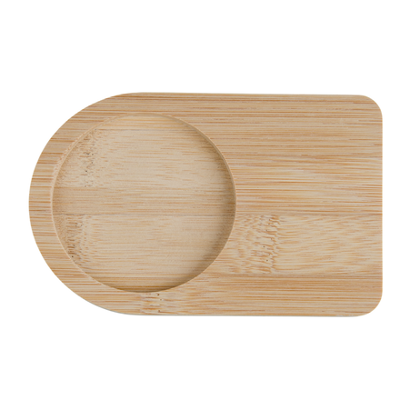 170 ml frosted cup with bamboo base