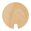 Bamboo wood lid for mug with hole - sublimation