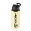 Aluminiowa butla 600 ml Active Flip Top - żółta