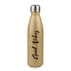 Steel Bowling Bottle 500ml gold glitter set of 5 pcs.