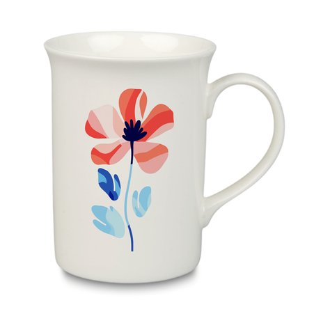 Kubek biały Verona 300 ml porcelanowy