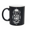 Mug for engraving matte black - inner white carton 36 pcs.