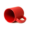 Frosted mug - red carton 36 pcs.