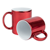 Mug metallic red - glossy carton 36 pcs.