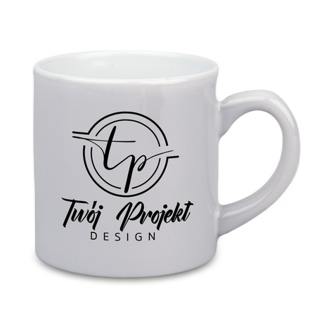 Mug light color mini gray with cardboard box 48 pcs.