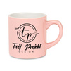 Mug light color mini pink with cardboard box 48 pcs.