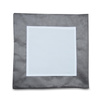 Pillowcase 40x40 suede - gray + insert
