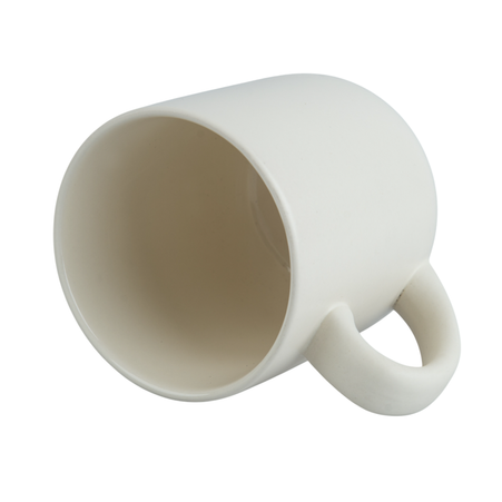 Coffee mug 290 ml matte light cream color