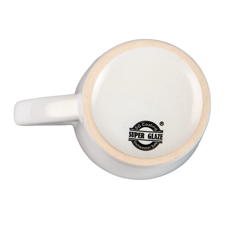 Kubek biały Latte - mały SuperGlaze