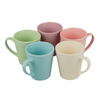 Latte cup small light color cream - matte carton 36 pcs.