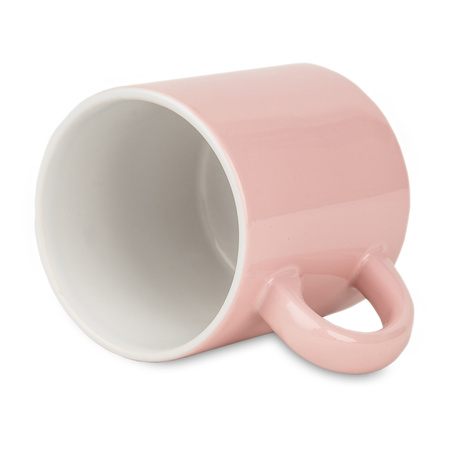 Mug light color mini pink with cardboard box