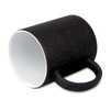 Magic mug matte black - glitter