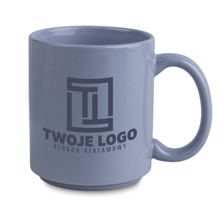 330 ml mug Lento purple glossy