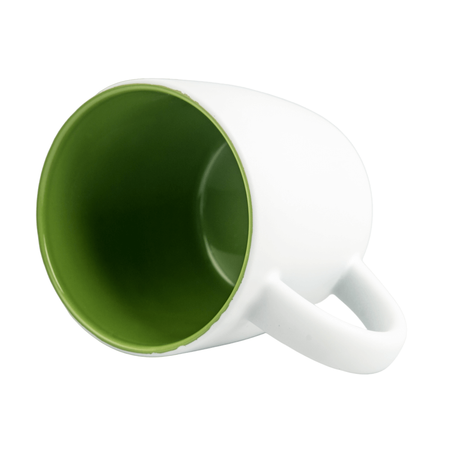 Boston mug for engraving white matte - inner light green carton 36 pcs.