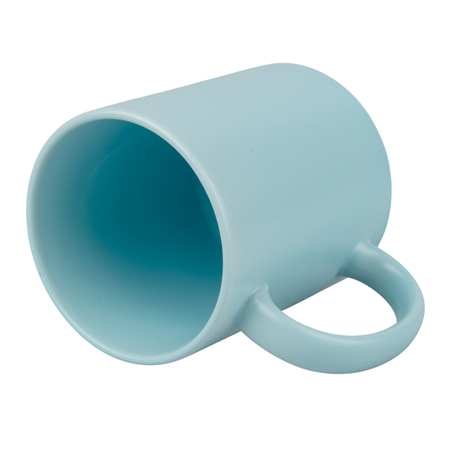Mug 330 ml Flora matte light blue carton 36 pcs.