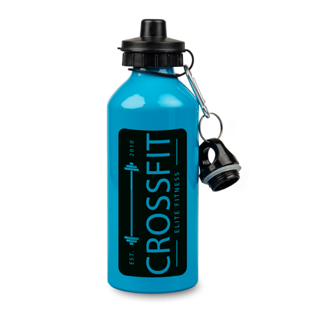 Aluminiowa butla 600 ml Sport - jasnoniebieska