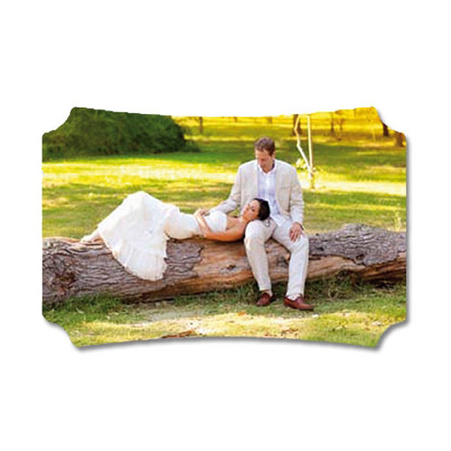 Photo panel white Berlin 20,14x30,3 (aluminum) glossy ChromaLuxe (4149) sale !