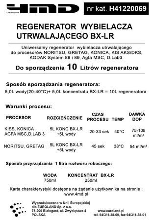 4MD RA-4 wybielacz utrwalający BX-LR 2x10L